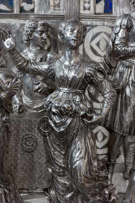 Formella 'Banchetto di Erode e Danza di Salomè' - Museo Opera del Duomo Firenze