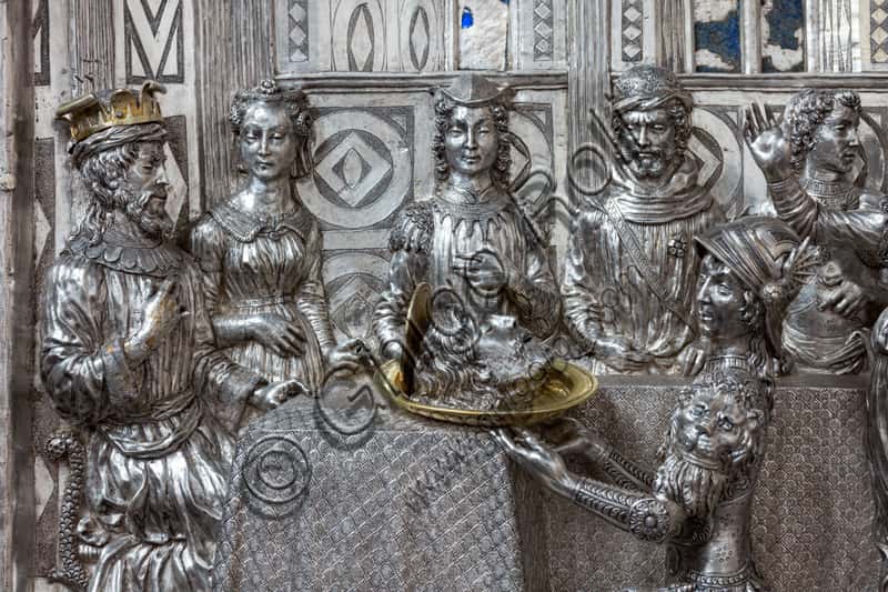 Herod's Banquet and Salome's Dance: Tile from The Silver Altar