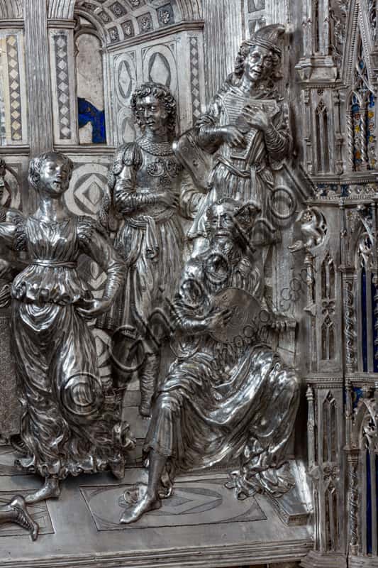 Herod's Banquet and Salomè's Dance Tile at the Opera del Duomo Museum