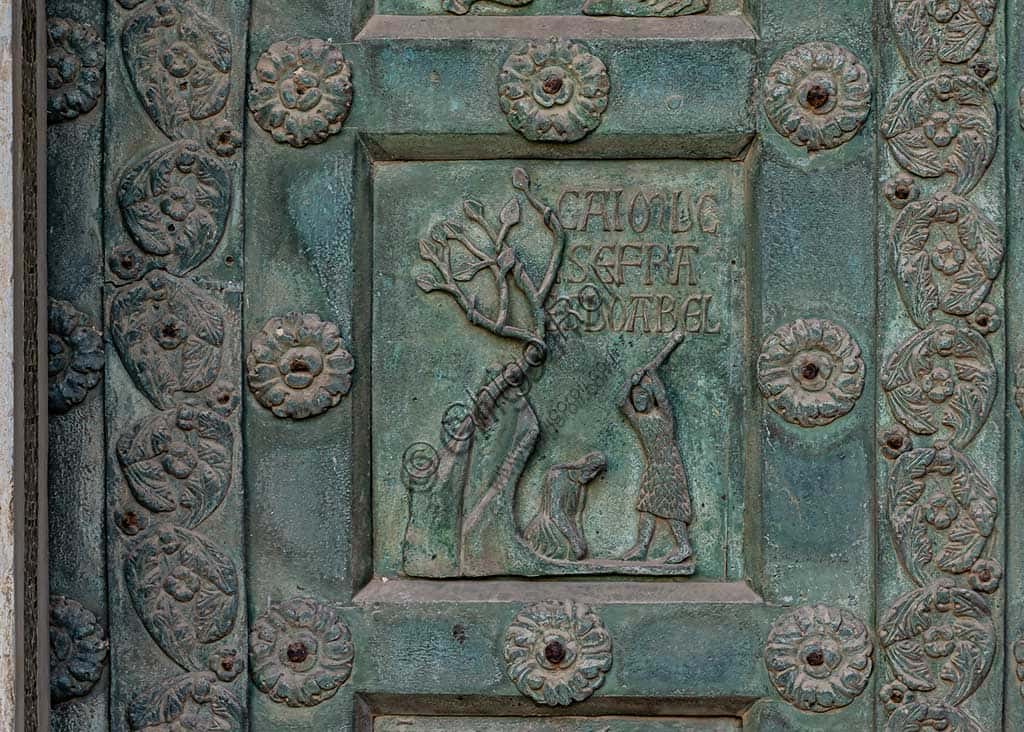 Bonanno Pisano's Door: The Cain and Abel Bronze Tile in Monreale