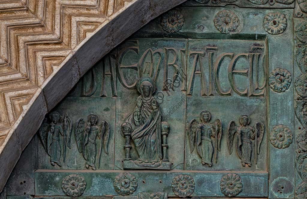 Bonanno Pisano's Bronze Tile: The Enthroned Madonna at Monreale Cathedral