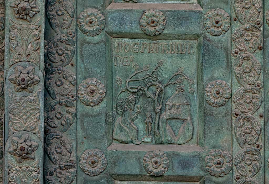 The Bronze Door by Bonanno Pisano at Monreale Cathedral: Noah's Panel
