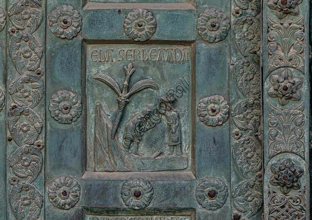 Bonanno Pisano's Bronze Door at Monreale Cathedral: The Bronze Tile