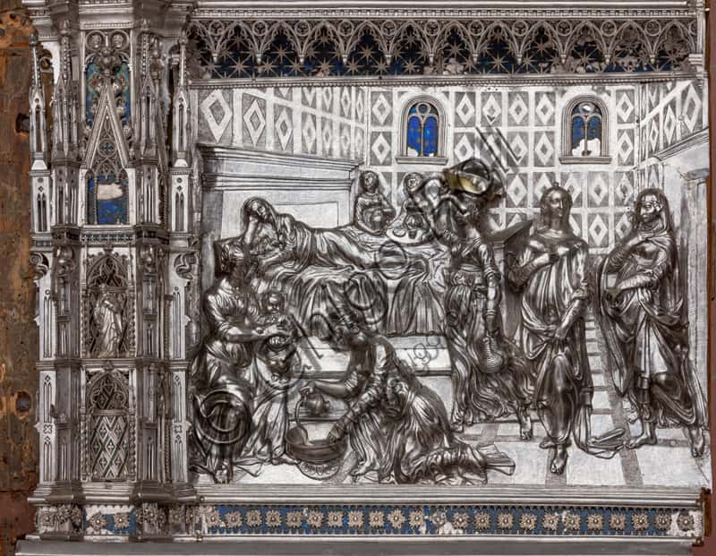 The Birth of St. John the Baptist by Antonio del Pollaiolo
