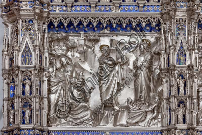 St. John the Baptist Tile, Silver Altar of Florence Cathedral (1367-1483)