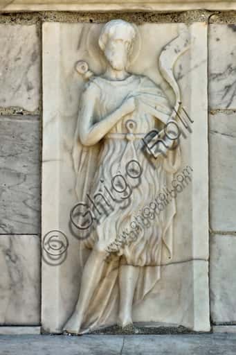 St. John the Baptist Panel on the Dome of Genoa Cathedral