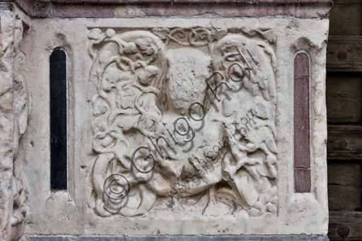 Figurative Panel at Genoa Cathedral: Sculpture by the Master of the Ark of the Baptist