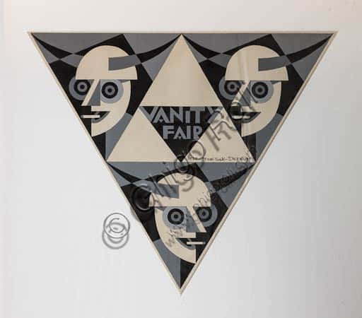 Bozzetto di Fortunato Depero per Vanity Fair (1929)