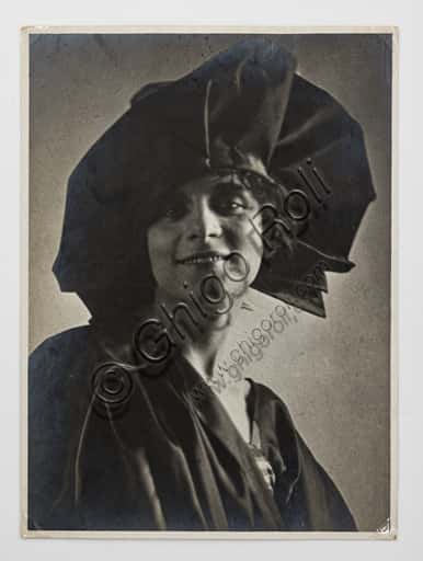 Vintage Maria Melato Photograph: Silver Gelatine Bromide by Marcello Dudovich
