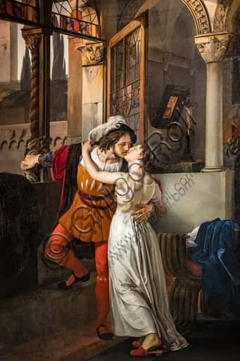 L'Ultimo Bacio di Romeo a Giulietta di Francesco Hayez (1858)