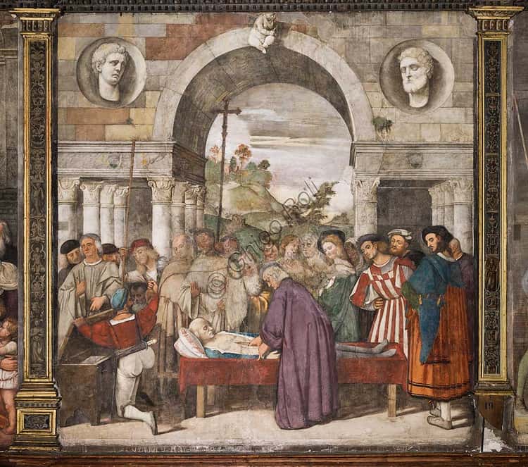 Il Cuore dell'Avaro nello Scrigno: Affresco di Francesco Vecellio a Padova