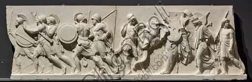 Thorvaldsen's Frieze: Alexander the Great Enters Babylon with Soldiers