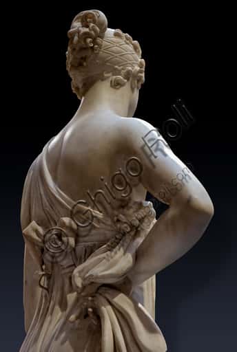 Dancing Terpsichore by Gaetano Matteo Monti: Analysis of the Rear Detail