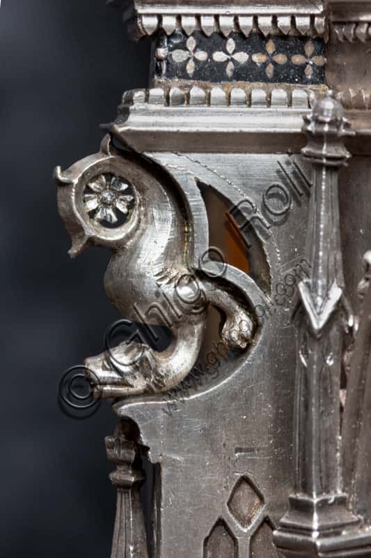 Gargoyle Gotico dell'Altare d'Argento al Museo dell'Opera del Duomo di Firenze