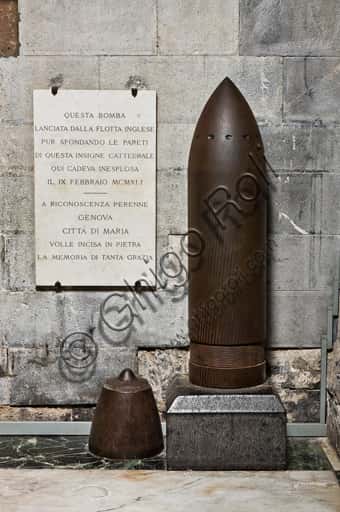 The Unexploded 1941 Shell in St. Lawrence Cathedral, Genoa