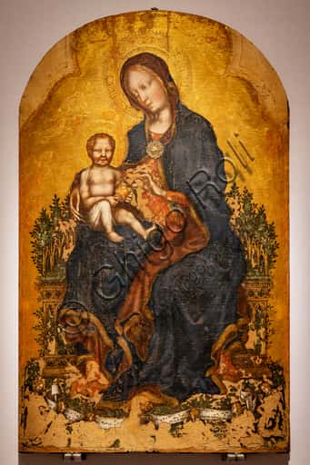 Madonna in trono con Bambino e angeli di Gentile da Fabriano
