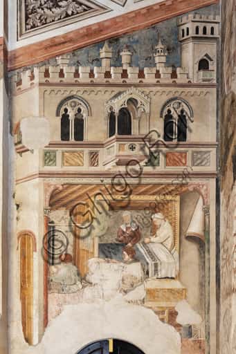 La Nascita di Romolo e Remo: affresco di Gentile da Fabriano a Foligno