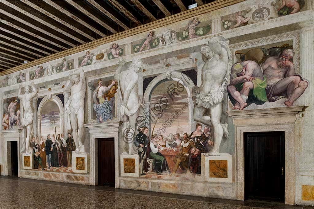 Gioco di Carte: Analisi dell'Affresco di Giovanni Antonio Fasolo a Villa Caldogno