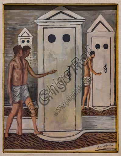 Les Bains Mystérieux by Giorgio De Chirico at Museo Novecento