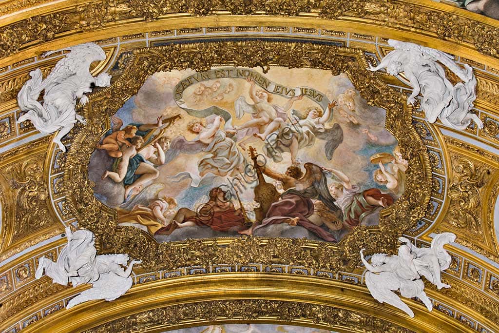 Volta dell'Anticoro di Baciccia nella Chiesa del Gesù, Roma