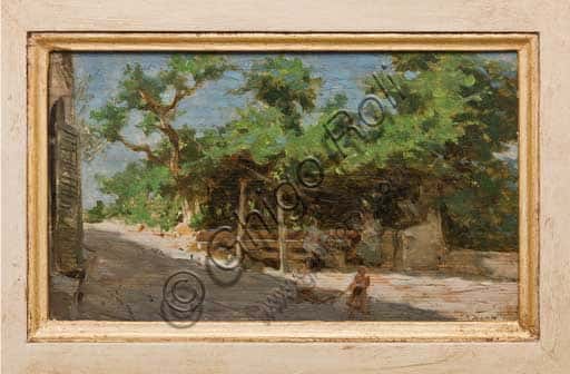 Il Pergolato di Giovanni Muzzioli: analisi del dipinto