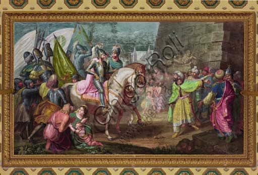 L'Ingresso di Roberto I Guiscardo e Ruggero a Palermo di Patricolo