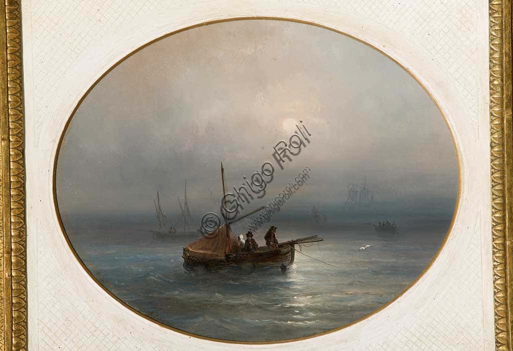 Marina con barche di Giovanni Susani, Assicoop Unipol