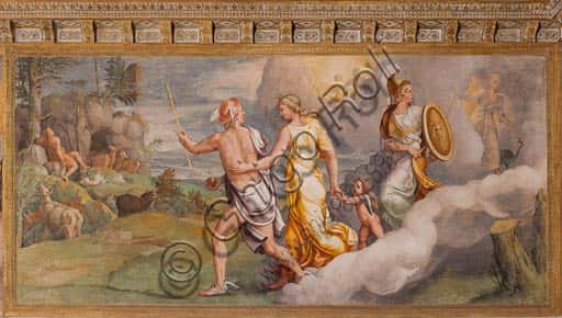 The Judgement of Paris Fresco by Giulio Romano at Palazzo Ducale Mantua