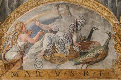 Fresco of Psyche Begging Juno in Palazzo Te, Mantua