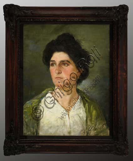 Ritratto di giovane nobildonna di Giuseppe Goldoni - Analisi