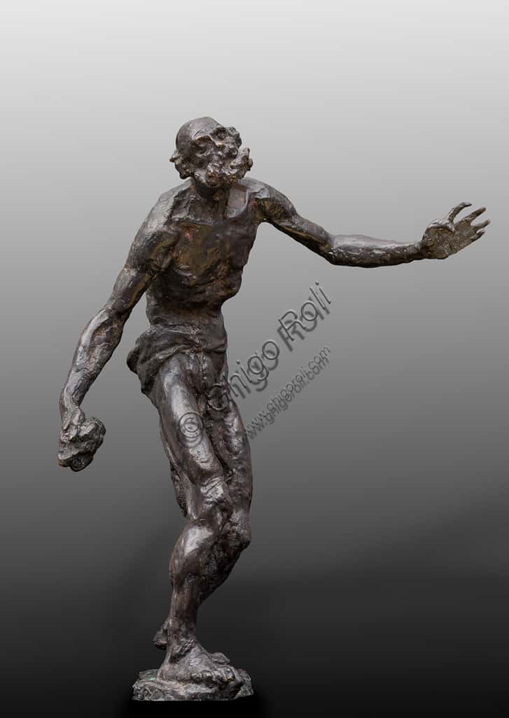 St. Jerome Bronze Sculpture by Giuseppe Graziosi