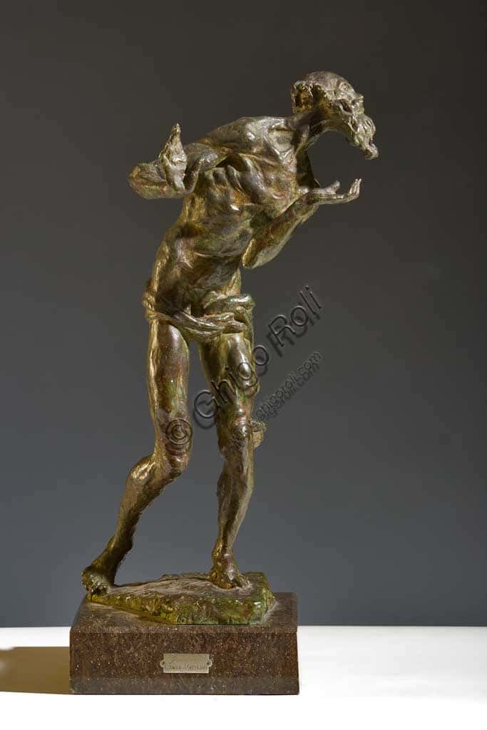Saint Jerome Bronze Statue by Giuseppe Graziosi (1879-1942)