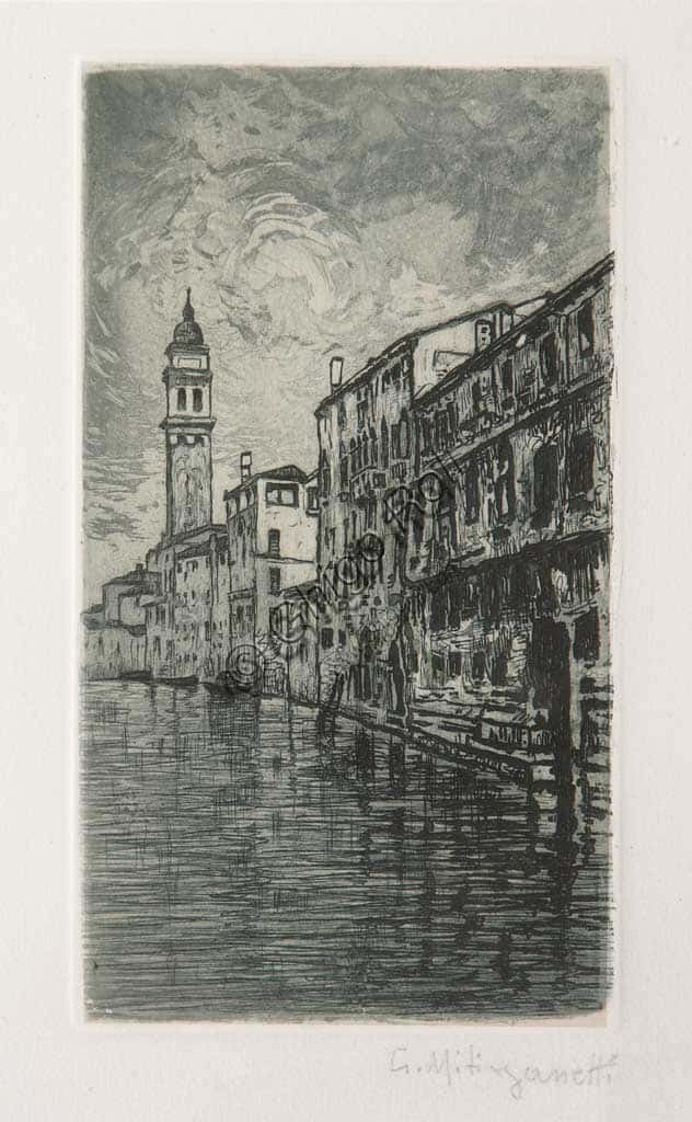 Venezia: Acquaforte e Acquatinta di Giuseppe Miti Zanetti | Collezione Assicoop