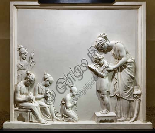 Antonio Canova's 'Teaching to Ignorant': A 1795 Plaster Sculpture