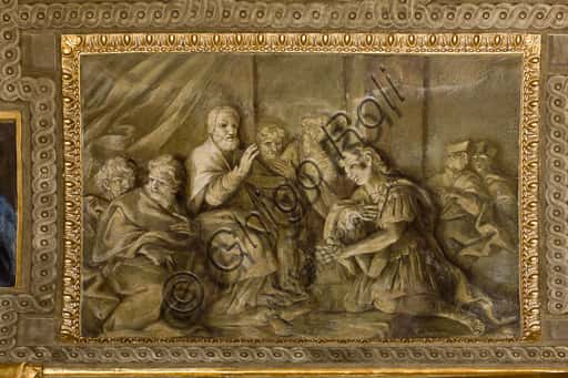 The Investiture of St. Sebastian by Pope Caius by Giovanni Andrea Carlone