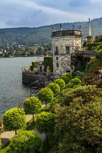 Isola Bella: Panorama del Palazzo Borromeo e del Giardino Barocco