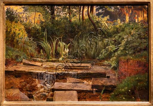 The Haunted Manor (1849) by William Holman Hunt - A Pre-Raphaelite Analysis