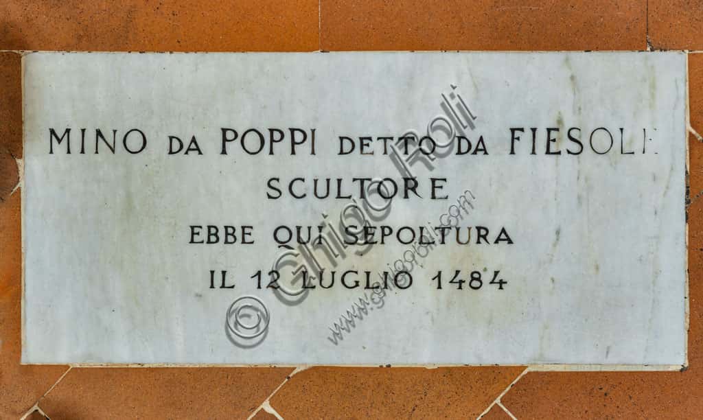 Lapide sepolcrale di Mino da Fiesole a Firenze: Storia e Analisi