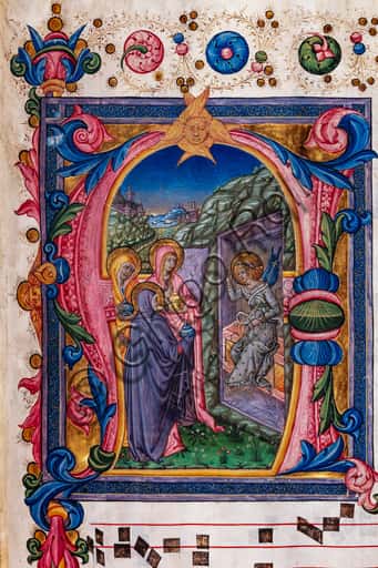 Le pie donne al sepolcro nel corale della Libreria Piccolomini