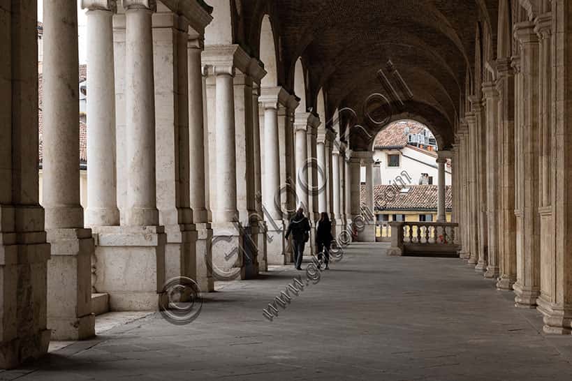 Loggia of the Palladian Basilica in Vicenza: View of the Northern Side