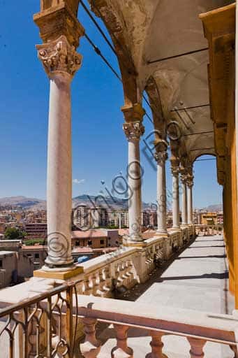 The Loggia of Porta Nuova Tower at Palazzo dei Normanni, Palermo
