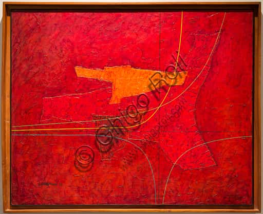 "Structure n. 9" by Luigi Veronesi at the Museo Novecento in Florence