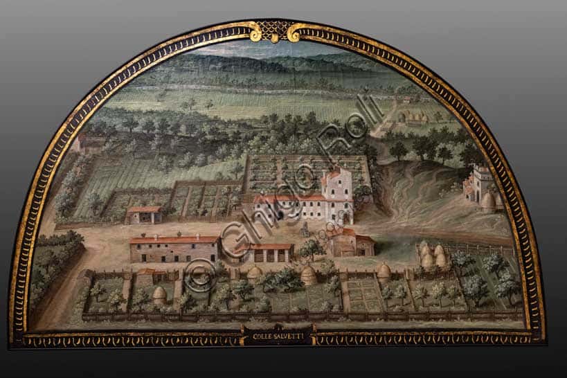Lunetta di Colle Salvetti nella Villa Medicea La Petraia, Firenze