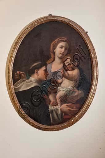 Madonna con Bambino e Santo: Analisi del Dipinto del Palazzo dei Normanni