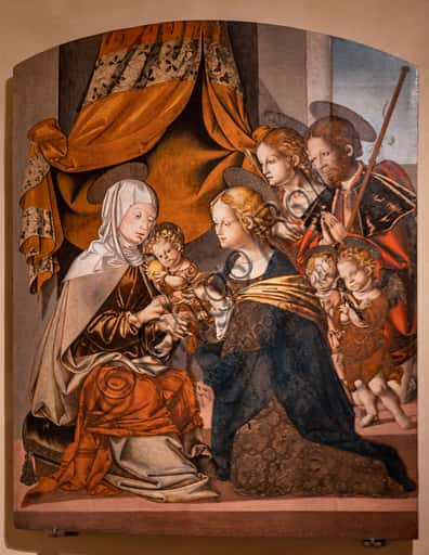 Madonna with Child and Saints by Bernardino di Mariotto | National Gallery of Umbria