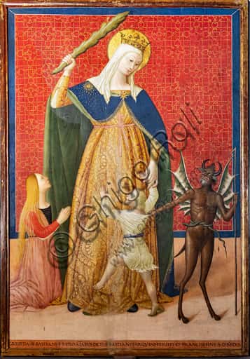 Our Lady of Succour by Tiberio d'Assisi in Montefalco (1510)