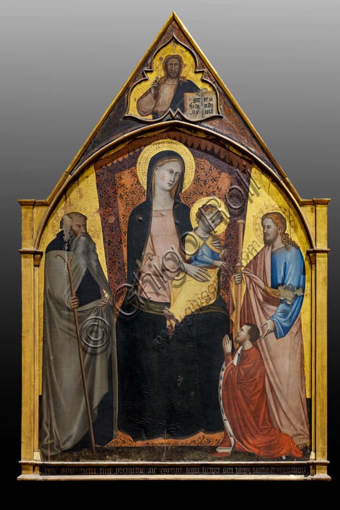 Madonna in trono con Bambino e Santi di Giovanni Cristiani a Firenze