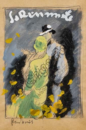 La Rinascente, Autumn-Winter News: Marcello Dudovich's 1928 Sketch