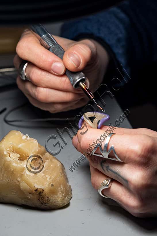 Artisan Craftsmanship: Margherita Galla Handcrafting a Ring