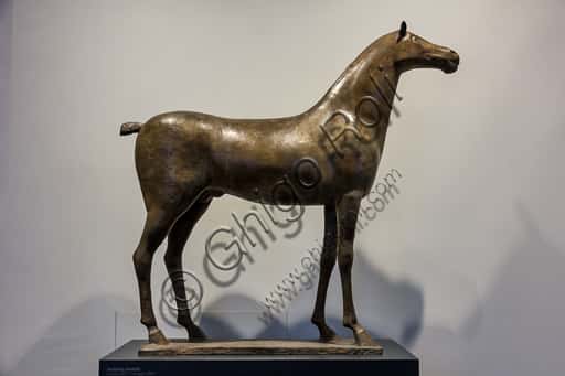 Marino Marini's Bronze Sculpture "Horse" (c. 1937)